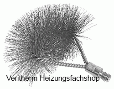 Rückwandkesselbürste Stahlwärmetauscher