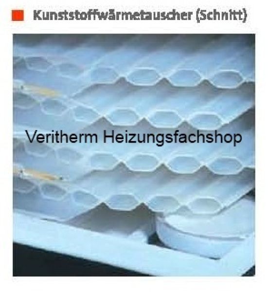 Kunststoffwärmetauscher Typ 70/100